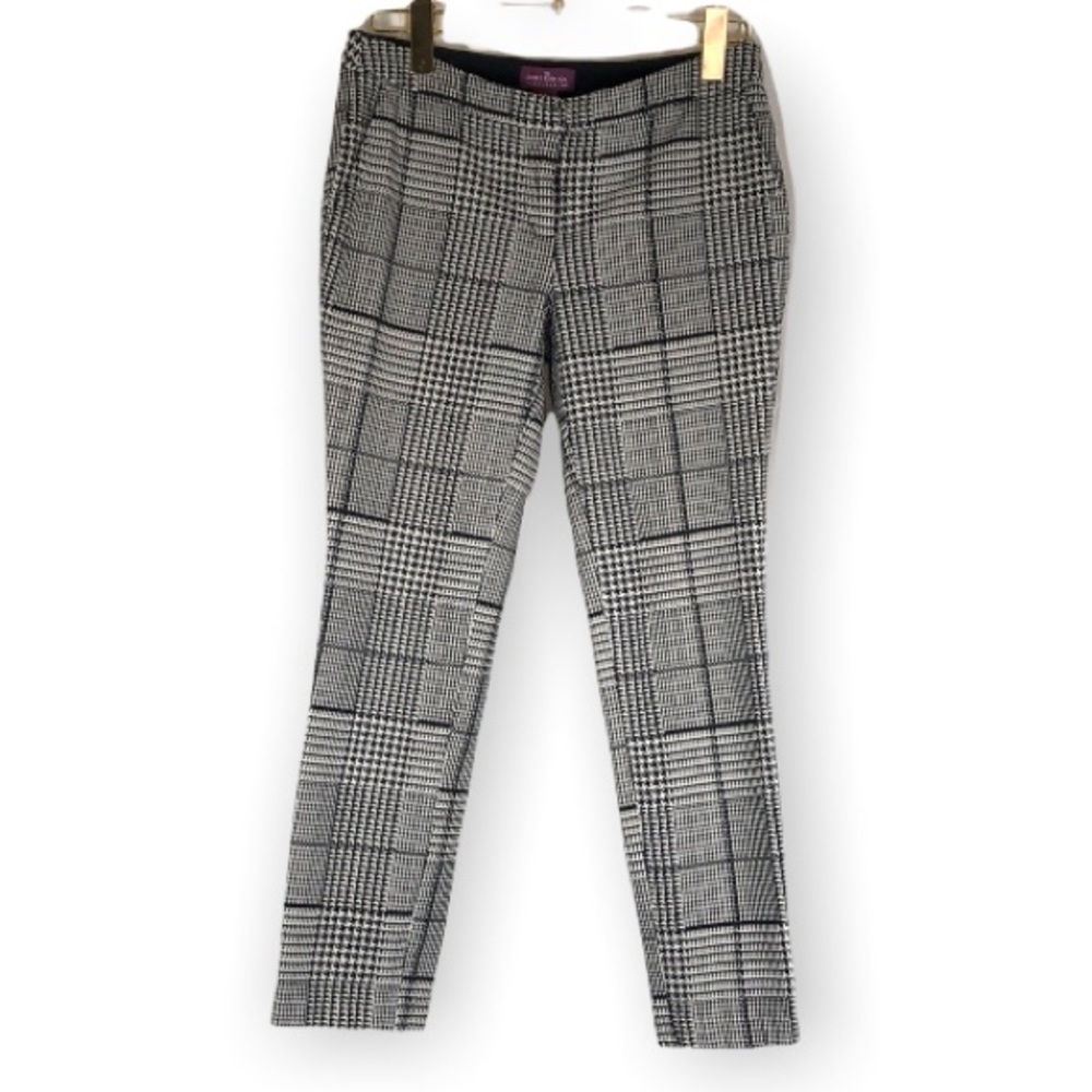The savile row co pant black and white college fabric